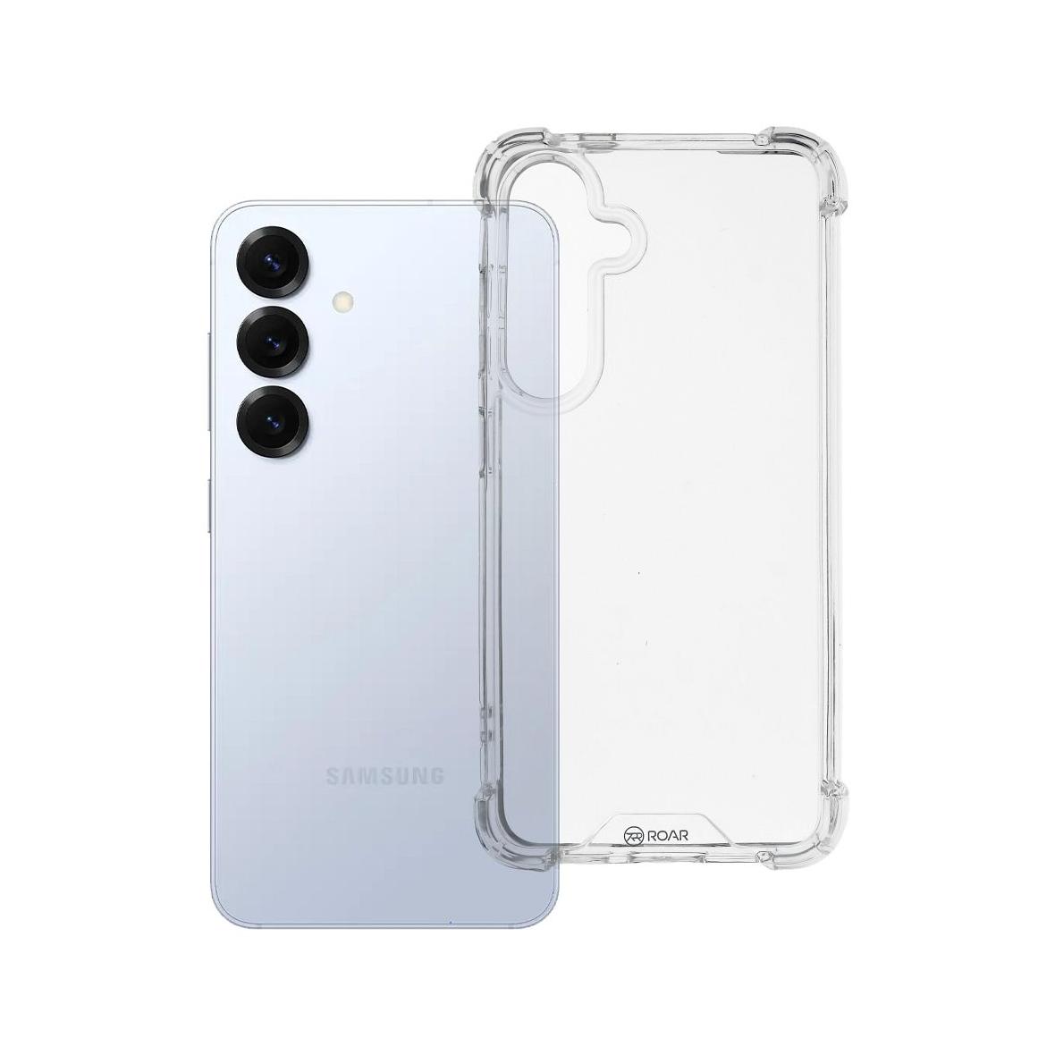 ROAR futerał ARMOR do SAMSUNG S25 transparentny