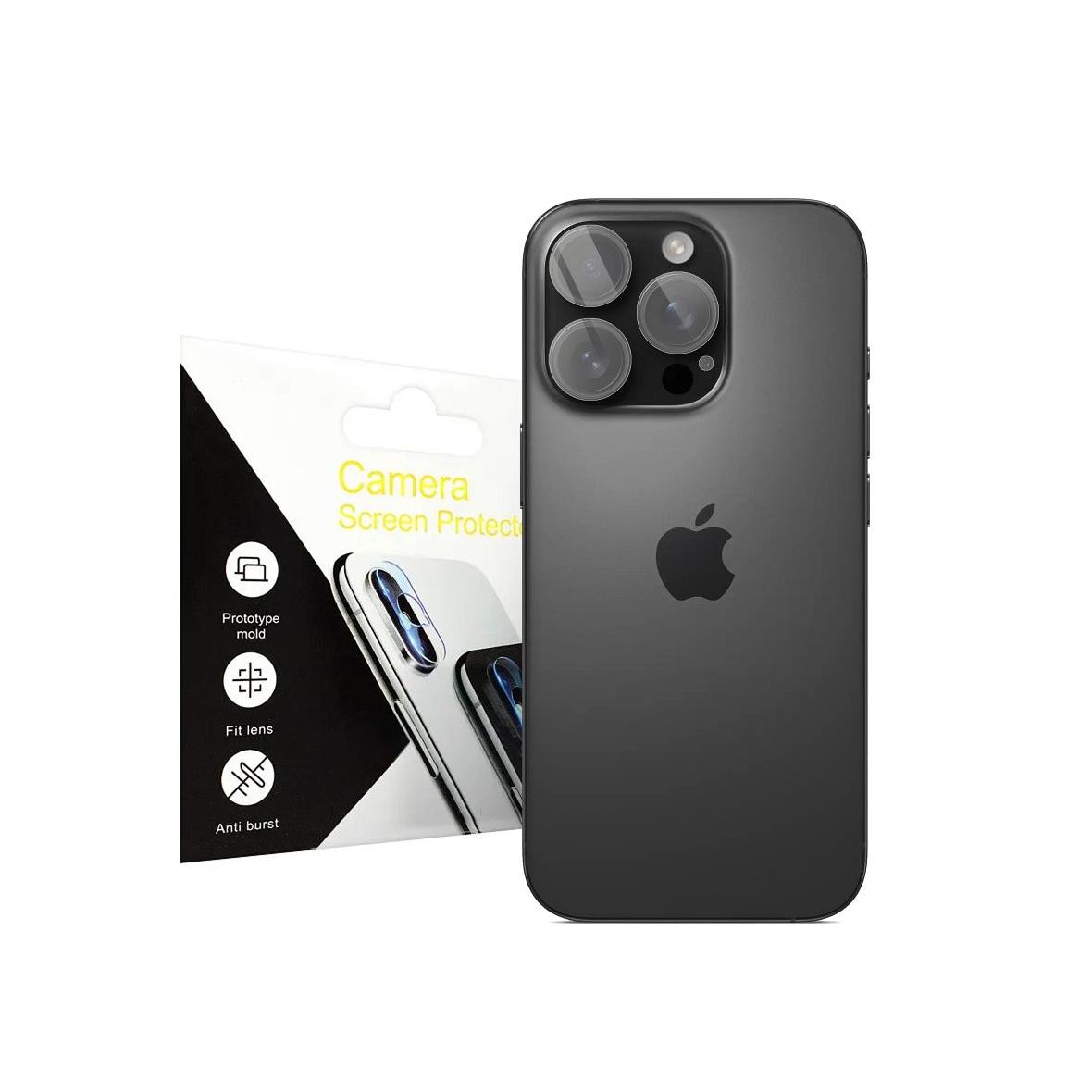 Szkło hartowane Tempered Glass Camera Full Cover - do iPhone 16 Pro