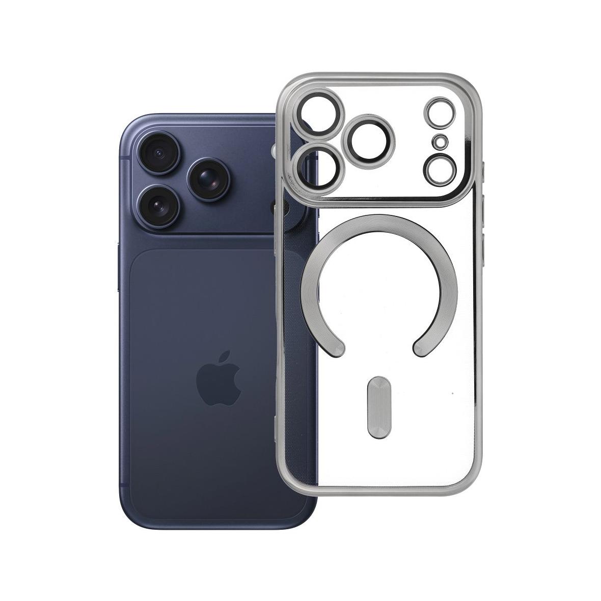 Futerał do iPhone 17 PRO Electro Mag Cover zgodny z MagSafe tytanowy szary