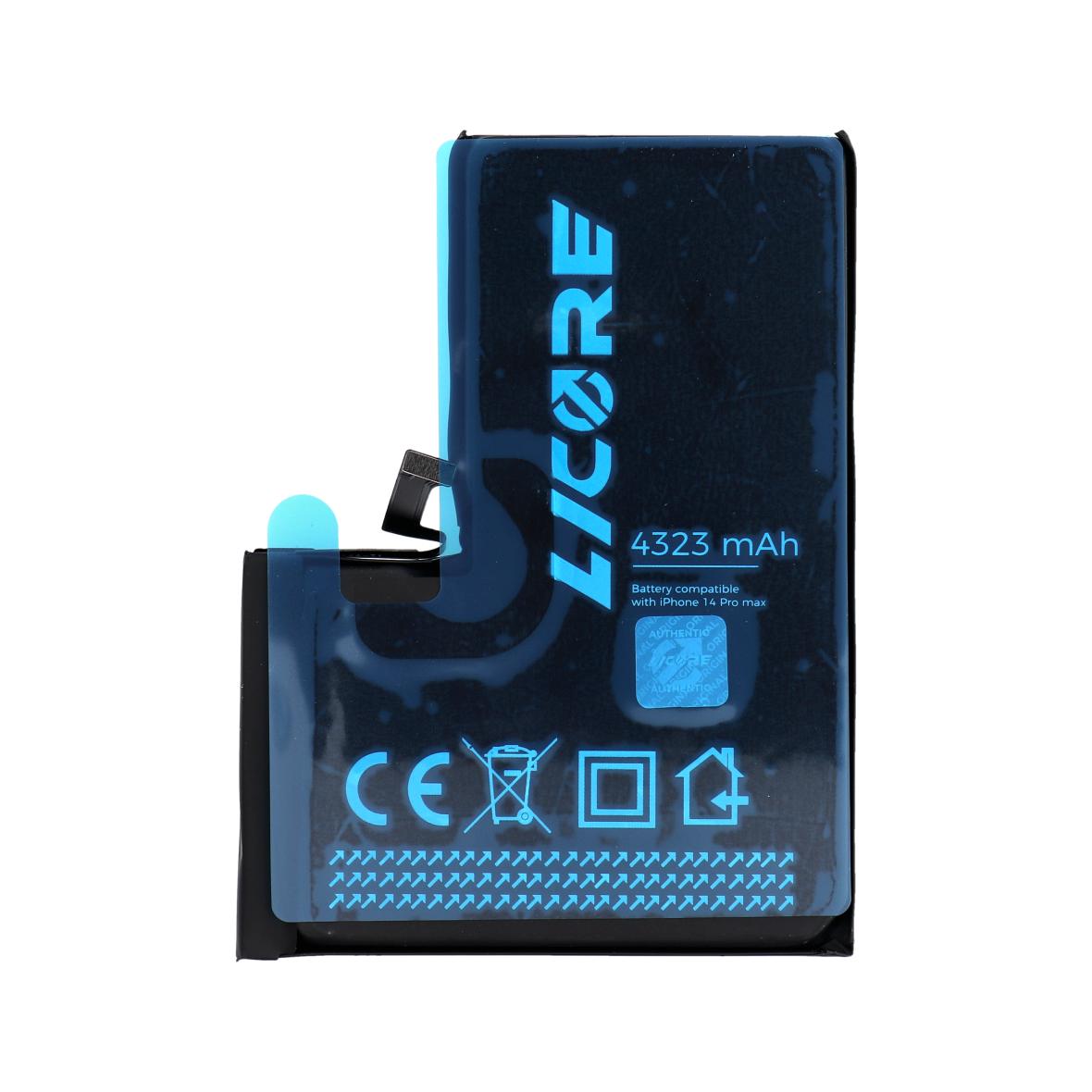 LICORE bateria do IPHONE 14 Pro Max 4323 mAh
