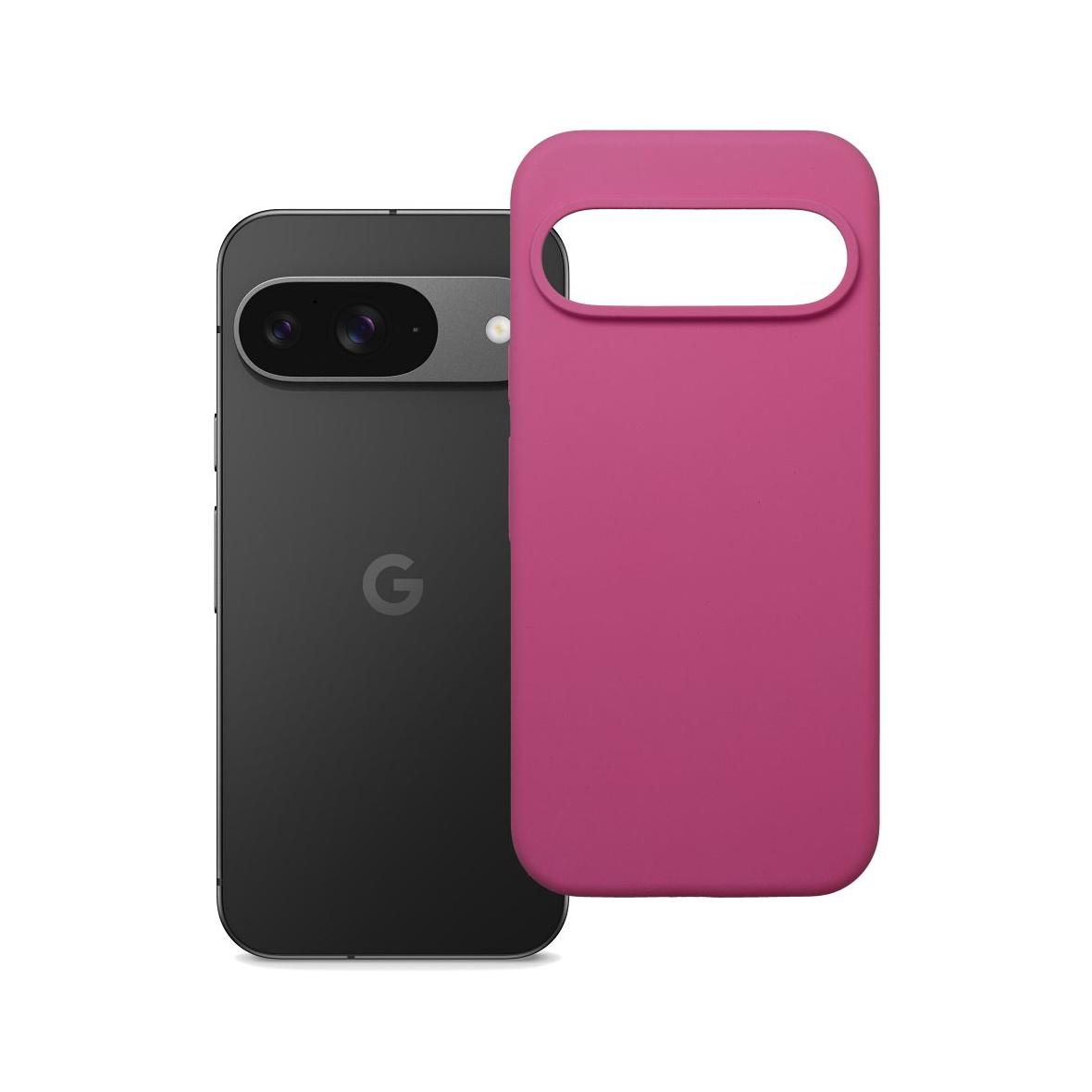 Futerał do Google Pixel 9 Silicone 2mm różowy