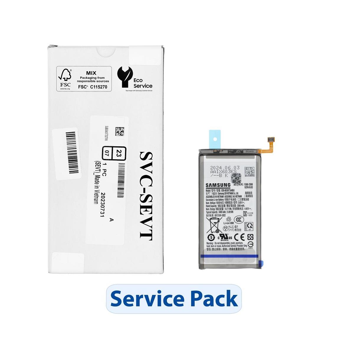 ServicePack Bateria EB-BG973ABU do SAMSUNG S10 G973 GH82-18826A