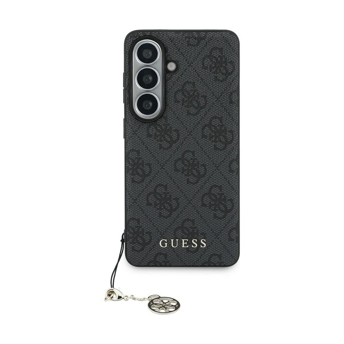 GUESS futerał do SAMSUNG S26 GUHMS26SGF4GGR (PU 4G Classic Logo with Charm) czarny