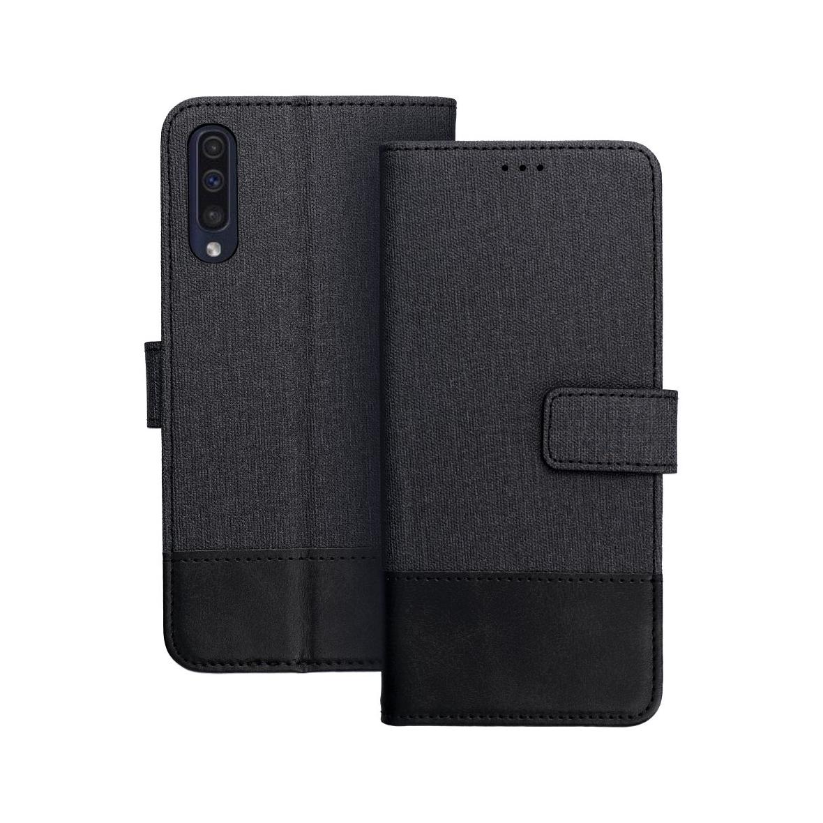 Etui z klapką na Samsung A50 Gomma Book czarne