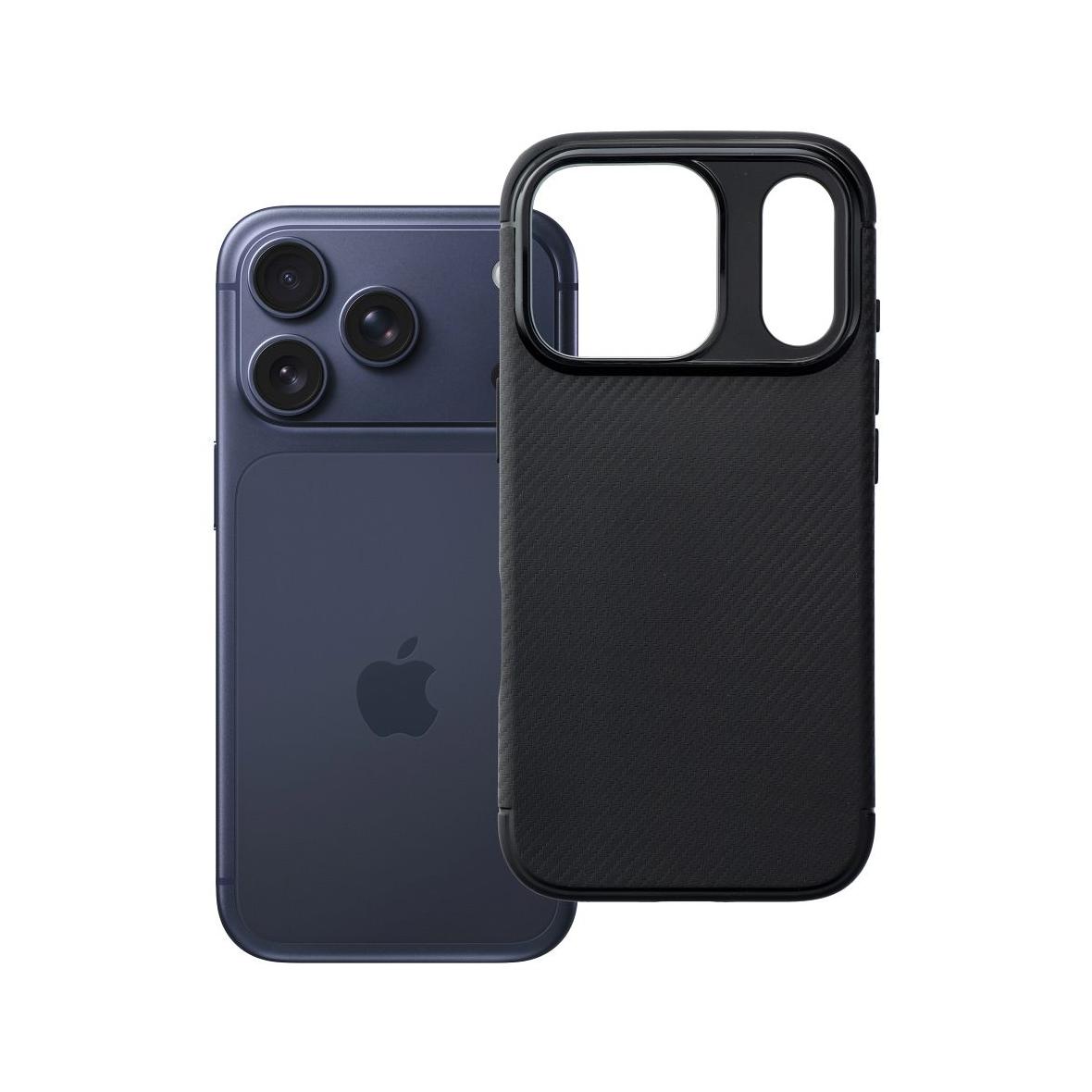 Futerał do iPhone 17 PRO Carbon Premium czarny