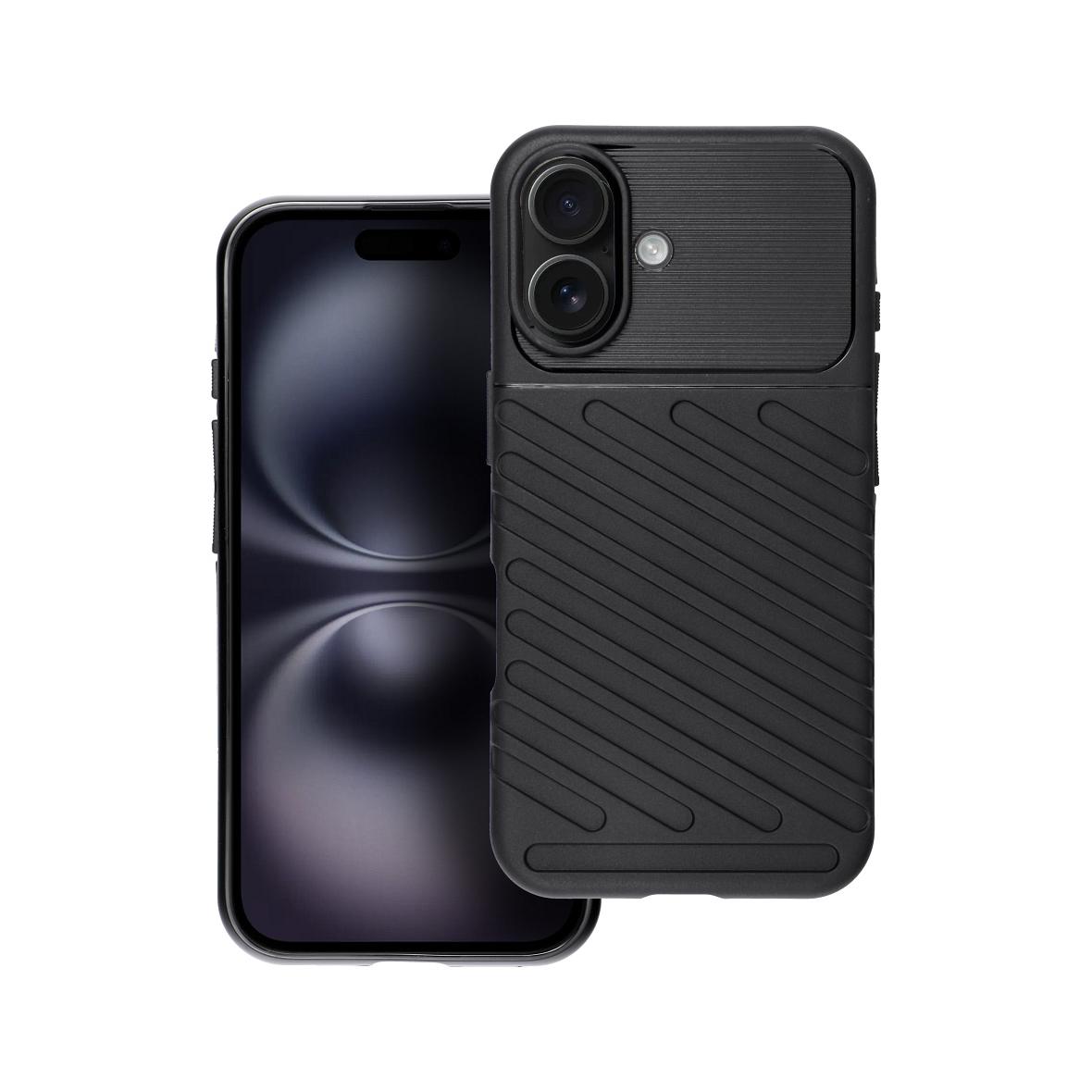 Futerał do iPhone 16 Thunder czarny