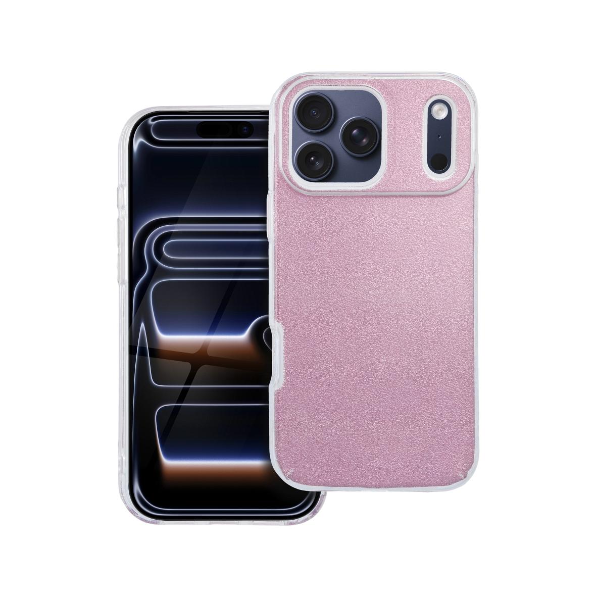 Futerał do iPhone 17 PRO MAX Shining różowy