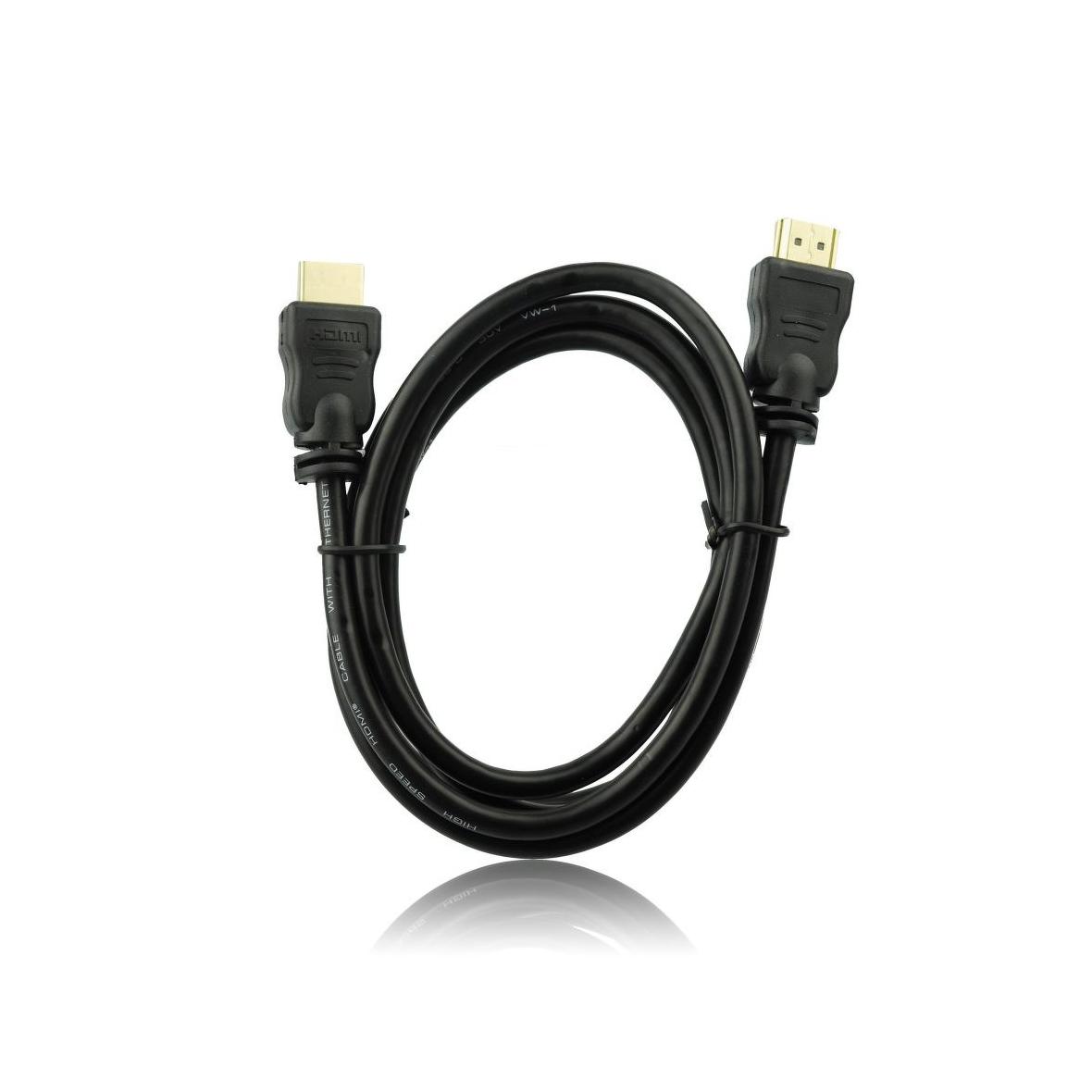 Kabel HDMI do HDMI 4K wer.1.4 AL-OEM-44 1,5 m czarny