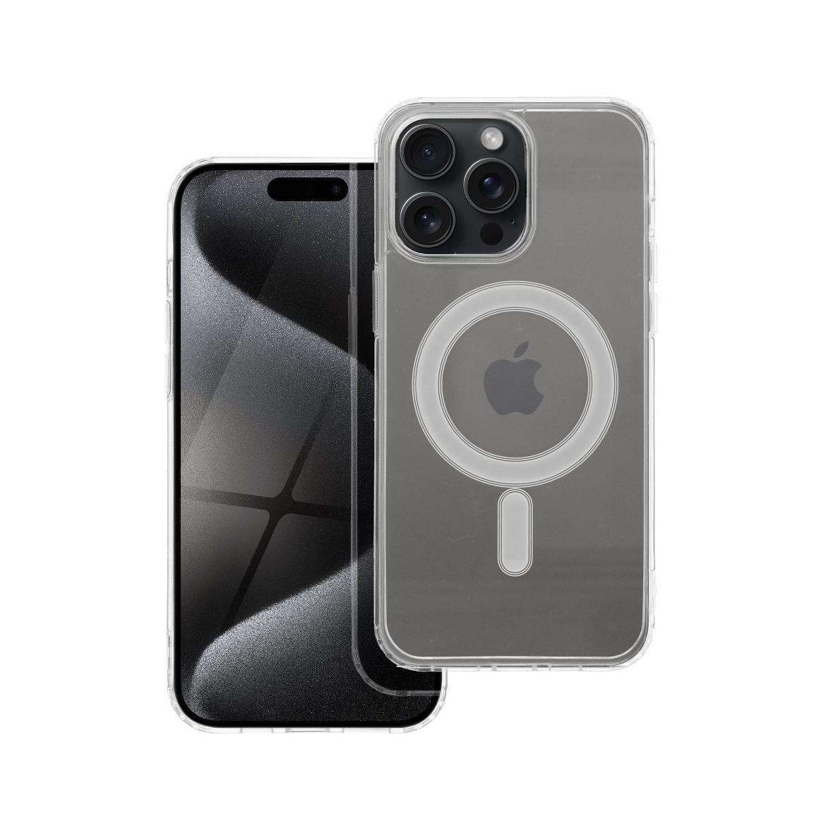 Futerał do iPhone 15 PRO MAX Clear Mag Cover (STR) zgodny z MagSafe transparentny