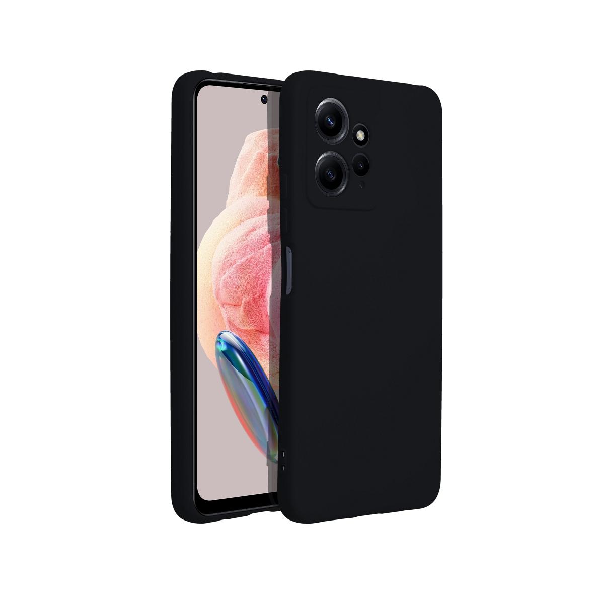Futerał SILICONE do XIAOMI Redmi Note 12 4G czarny
