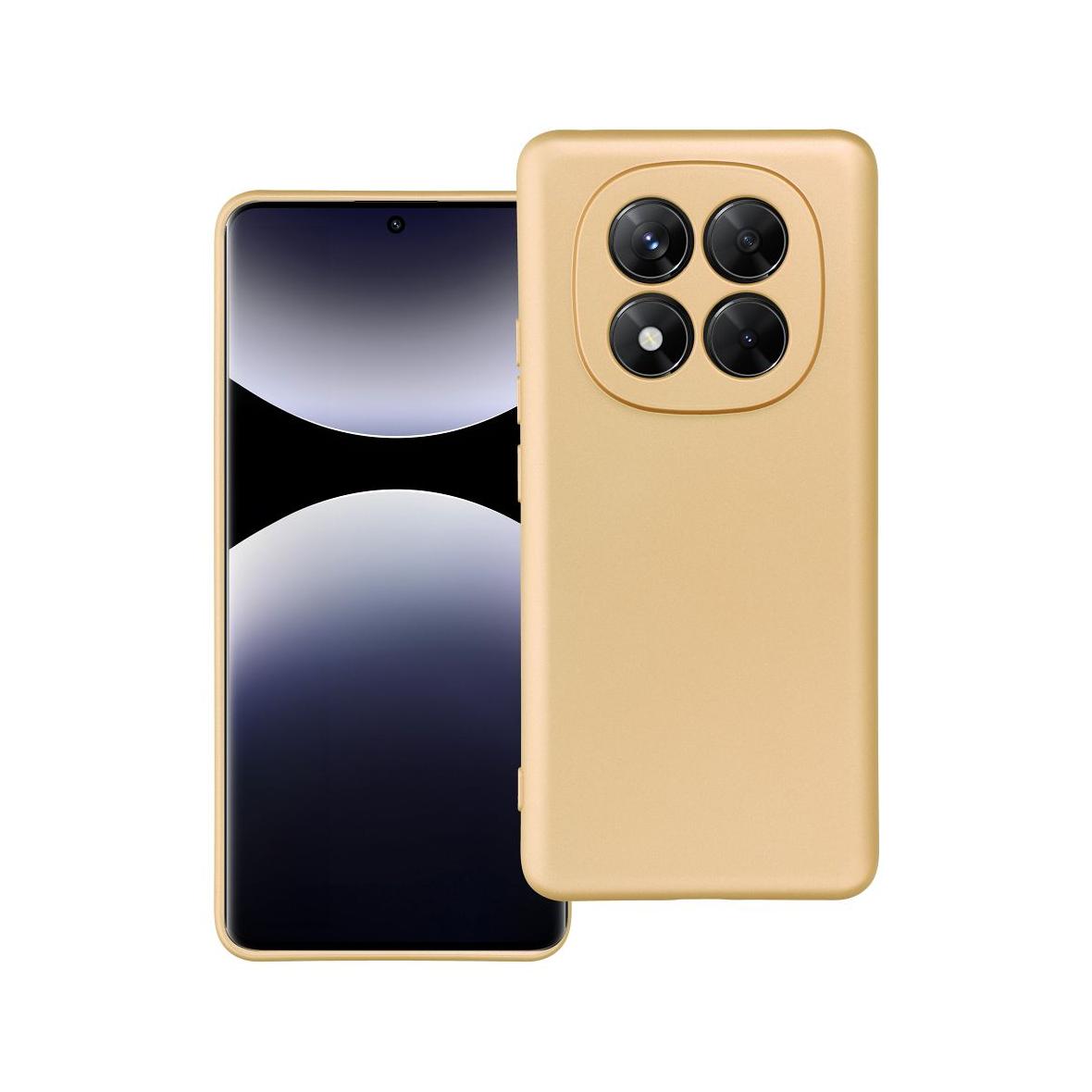 Futerał do Xiaomi Redmi Note 14 PRO PLUS 5G Metallic złoty