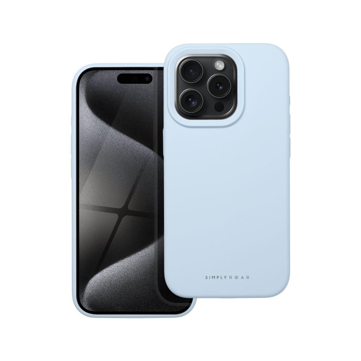 ROAR futerał CLOUD SKIN do IPHONE 15 Pro Jasnoniebieski