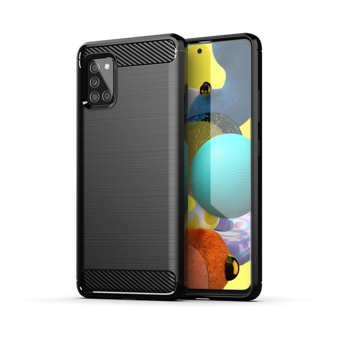Futerał do Samsung A51 5G Carbon czarny