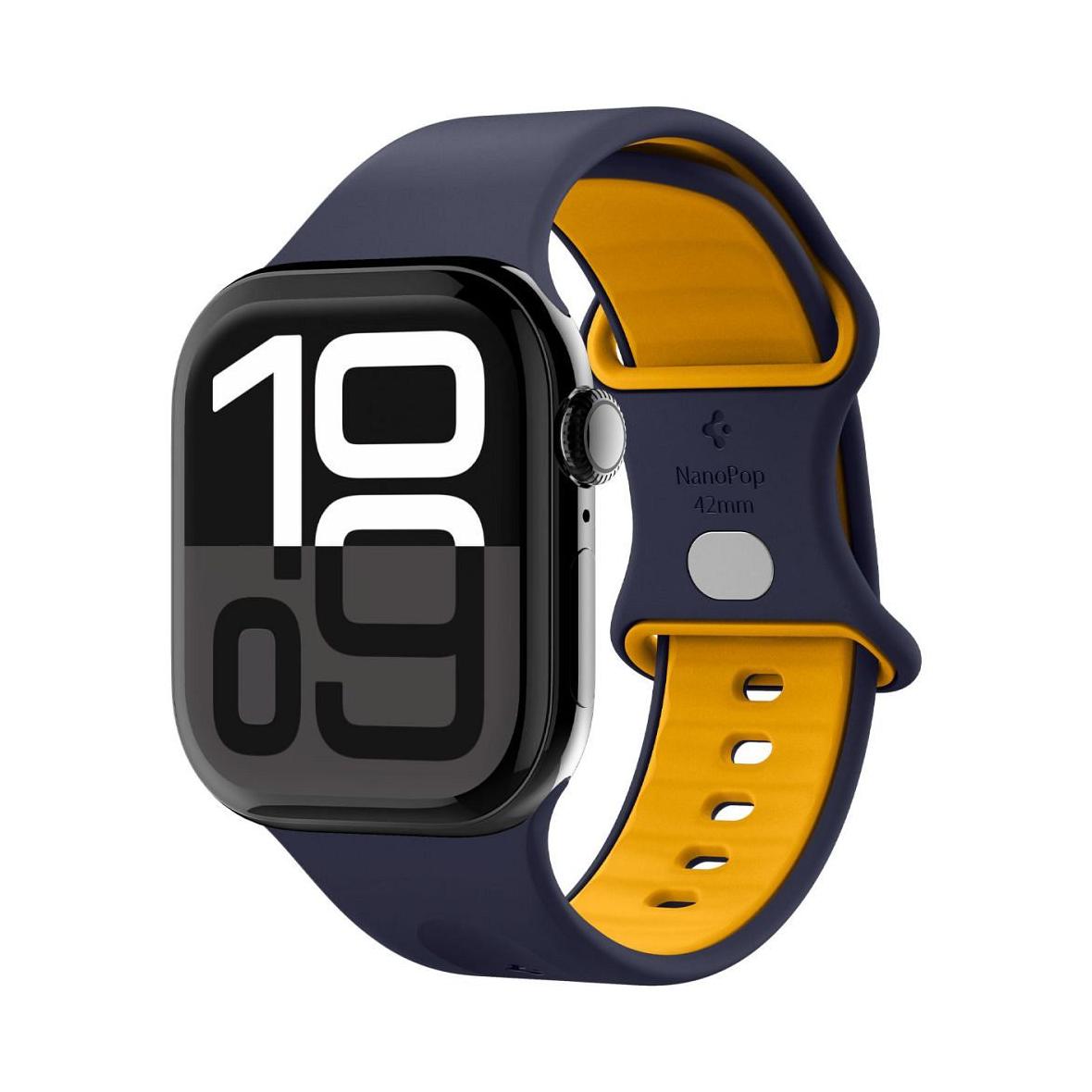 SPIGEN futerał NANO POP do APPLE Watch 6 / 7 / 8 / 9 / 10 / SE (40 / 41 / 42 mm) blueberry navy
