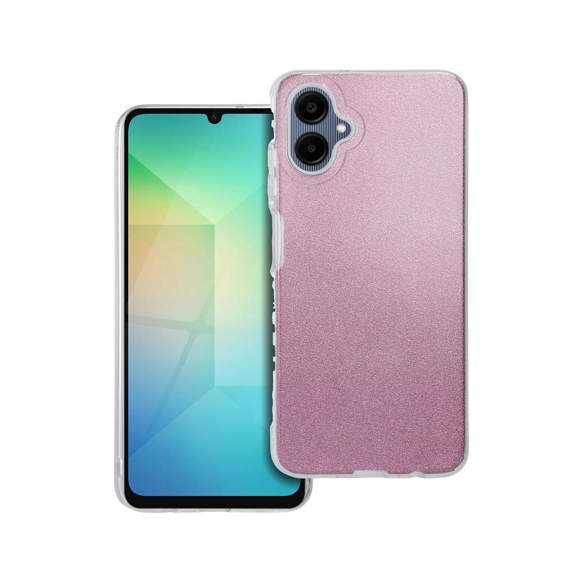 Futerał do Samsung A06 5G Shining różowy