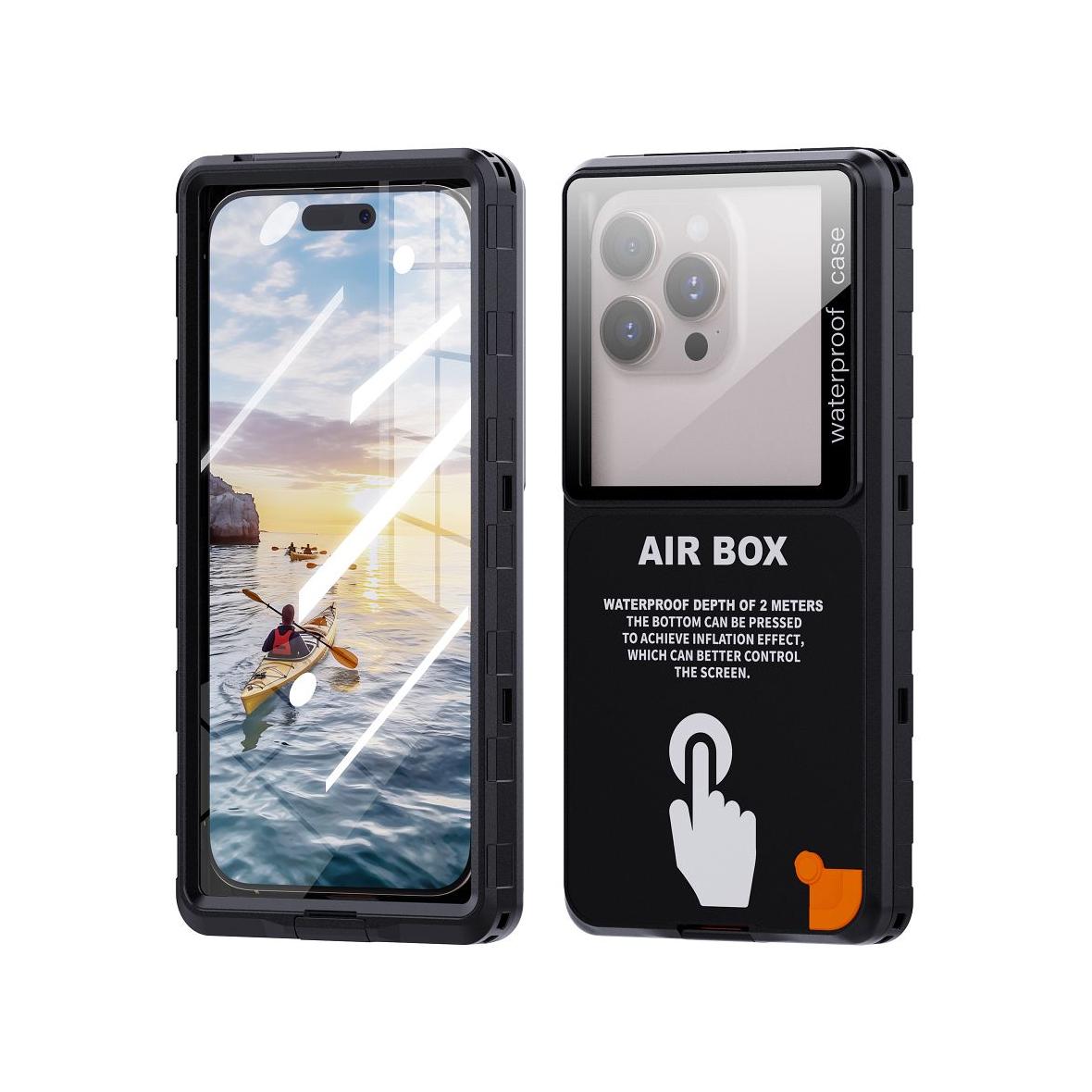Futerał do Airbox MAX 6.9 Shellbox wodoodporny czarny