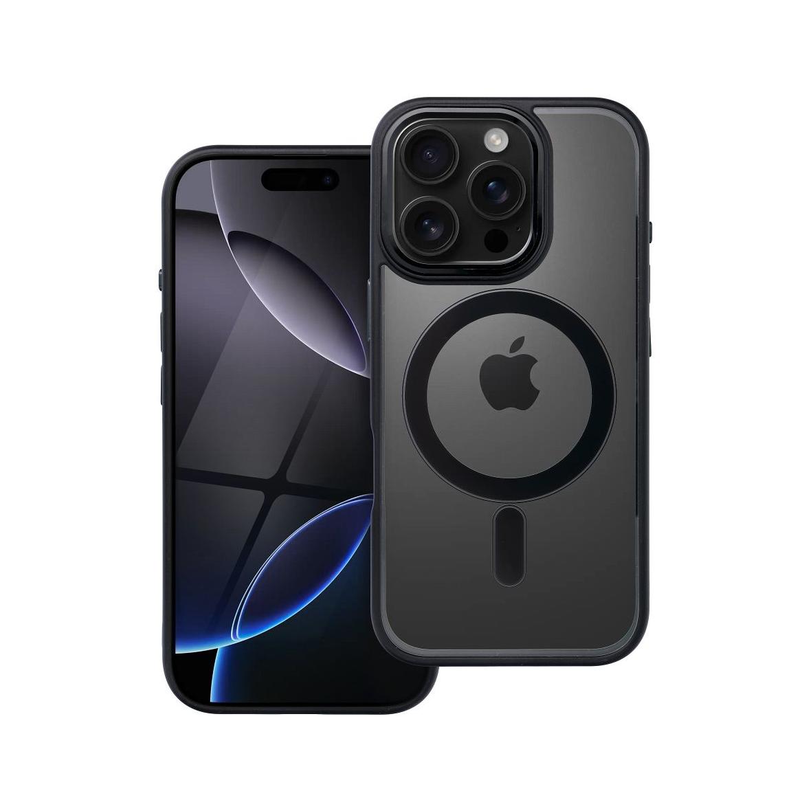 Futerał do iPhone 16 PRO Color Edge Mag Cover zgodny z MagSafe czarny