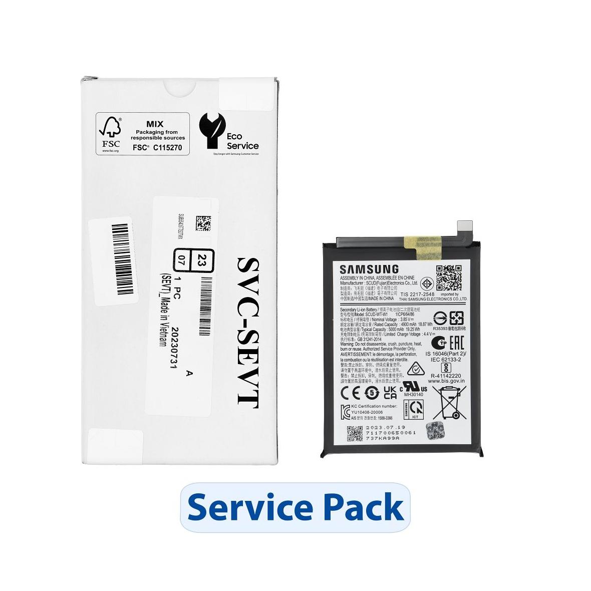 ServicePack Bateria EB-BA226ABY do SAMSUNG A22 5G A226B GH81-20698A