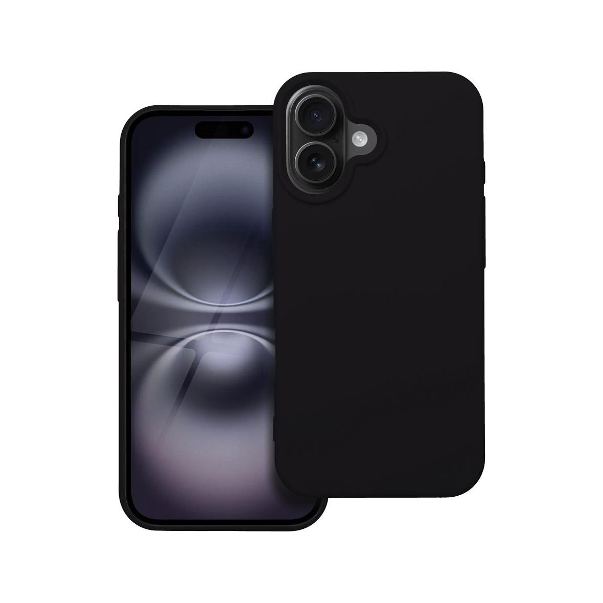 Futerał do iPhone 16 Silicone czarny