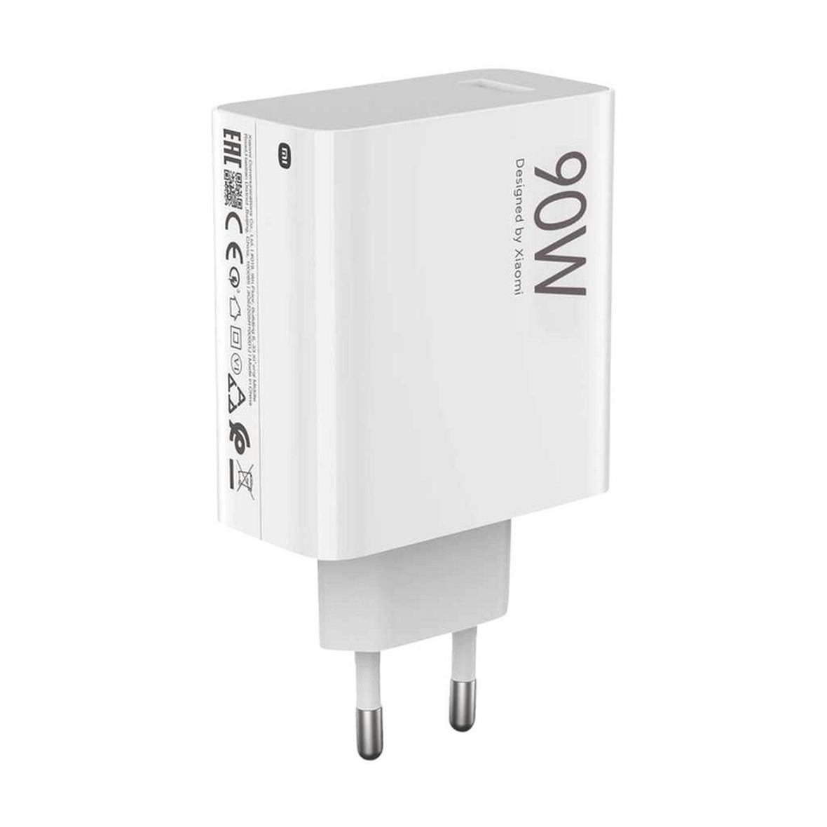 XIAOMI oryginalna ładowarka sieciowa USB A QC3.0 3A 90W MDY-15-EK biała bulk