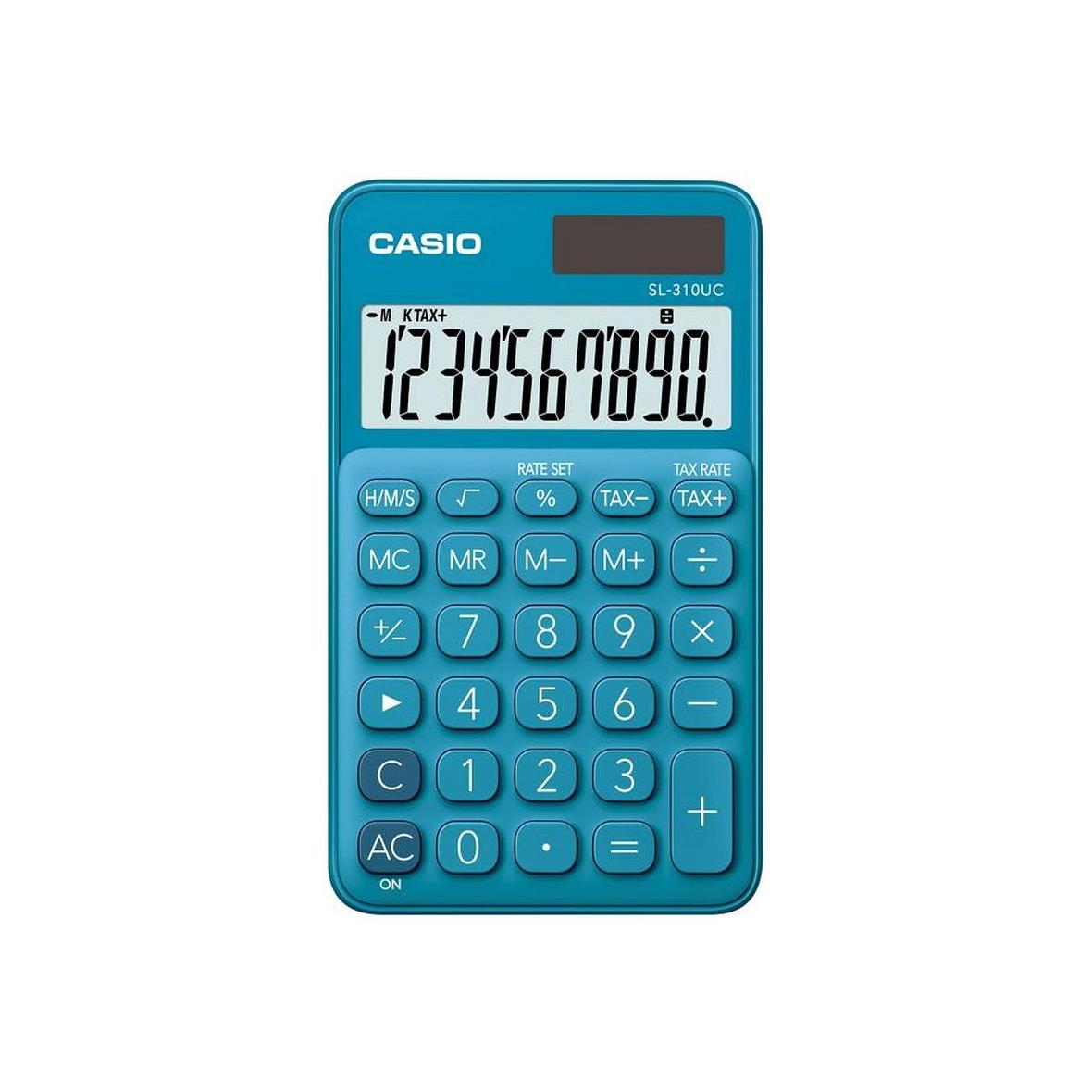 Kalkulator Casio SL-310UC-BU niebieski