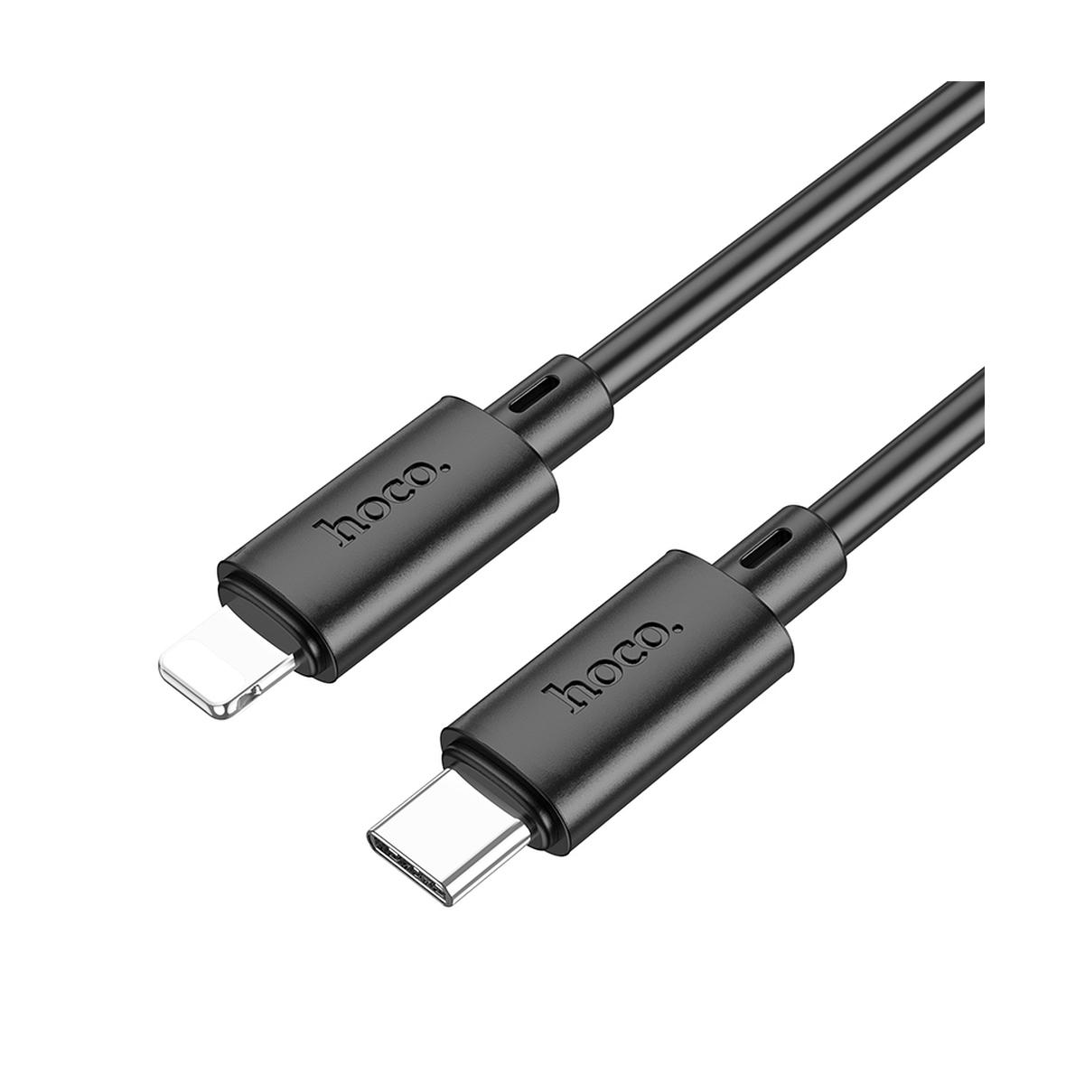 Kabel USB C do Lightning Hoco PD 2,4A 20W 1 m X88 czarny