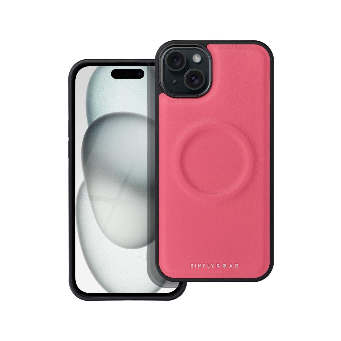ROAR futerał MAG MORNING do IPHONE 15 Plus Różowy