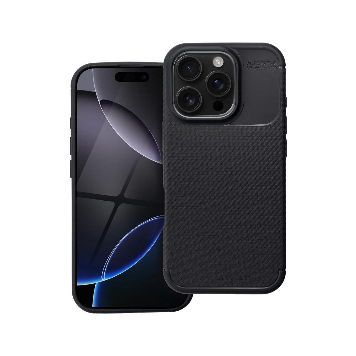 Futerał do iPhone 16 PRO Carbon Premium czarny