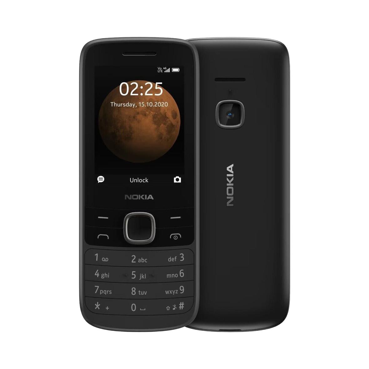 NOKIA telefon komórkowy 225 4G Dual Sim 128MB czarny