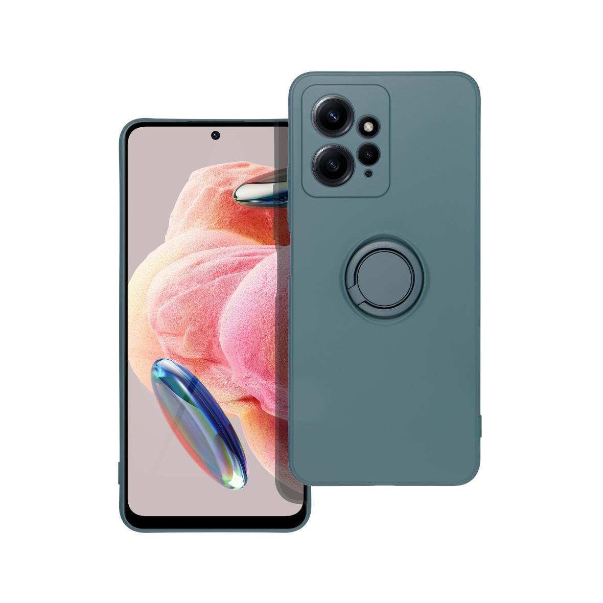 Futerał SILICONE RING do XIAOMI Redmi Note 12 4G  zielony