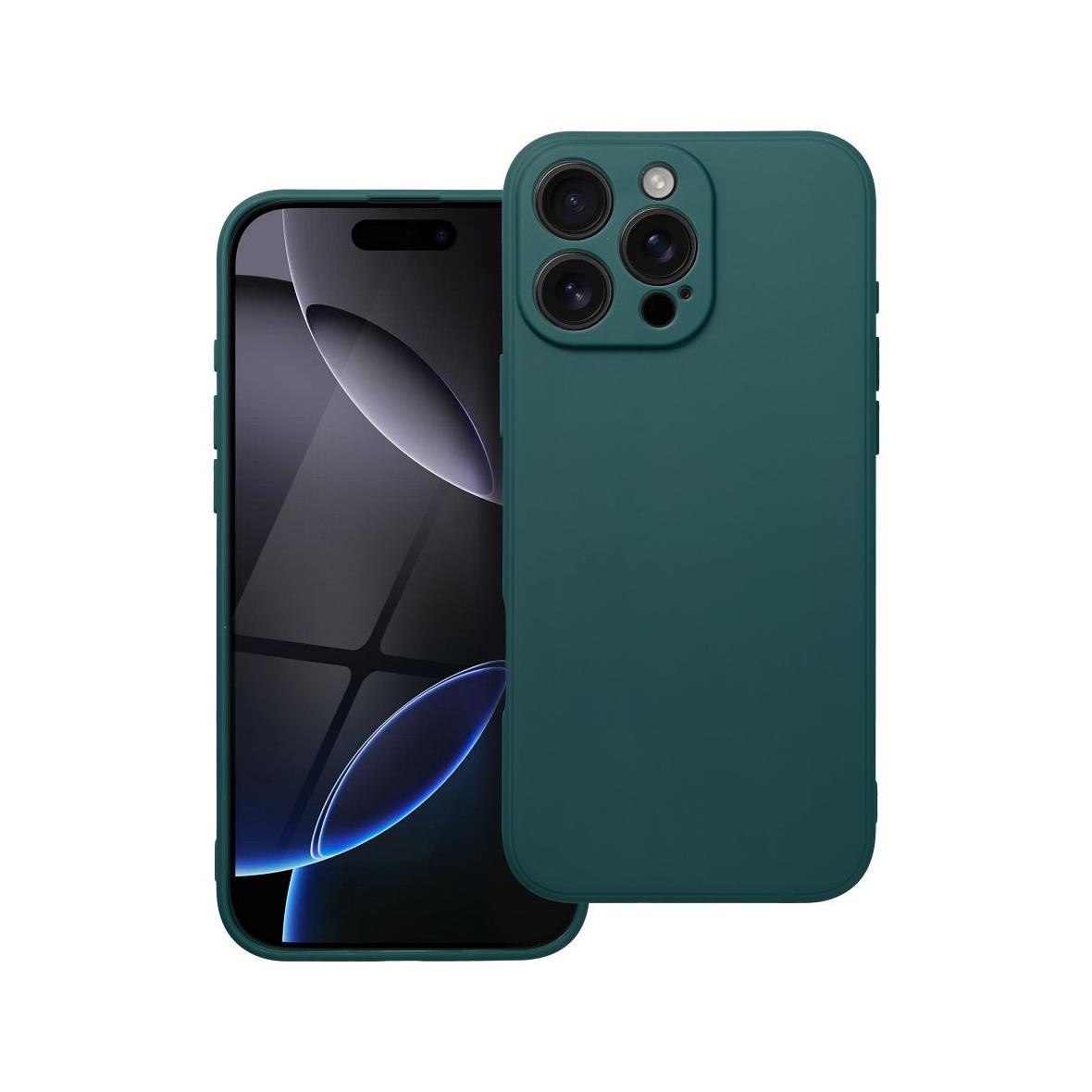 Futerał do iPhone 16 PRO MAX Matt ciemnozielony