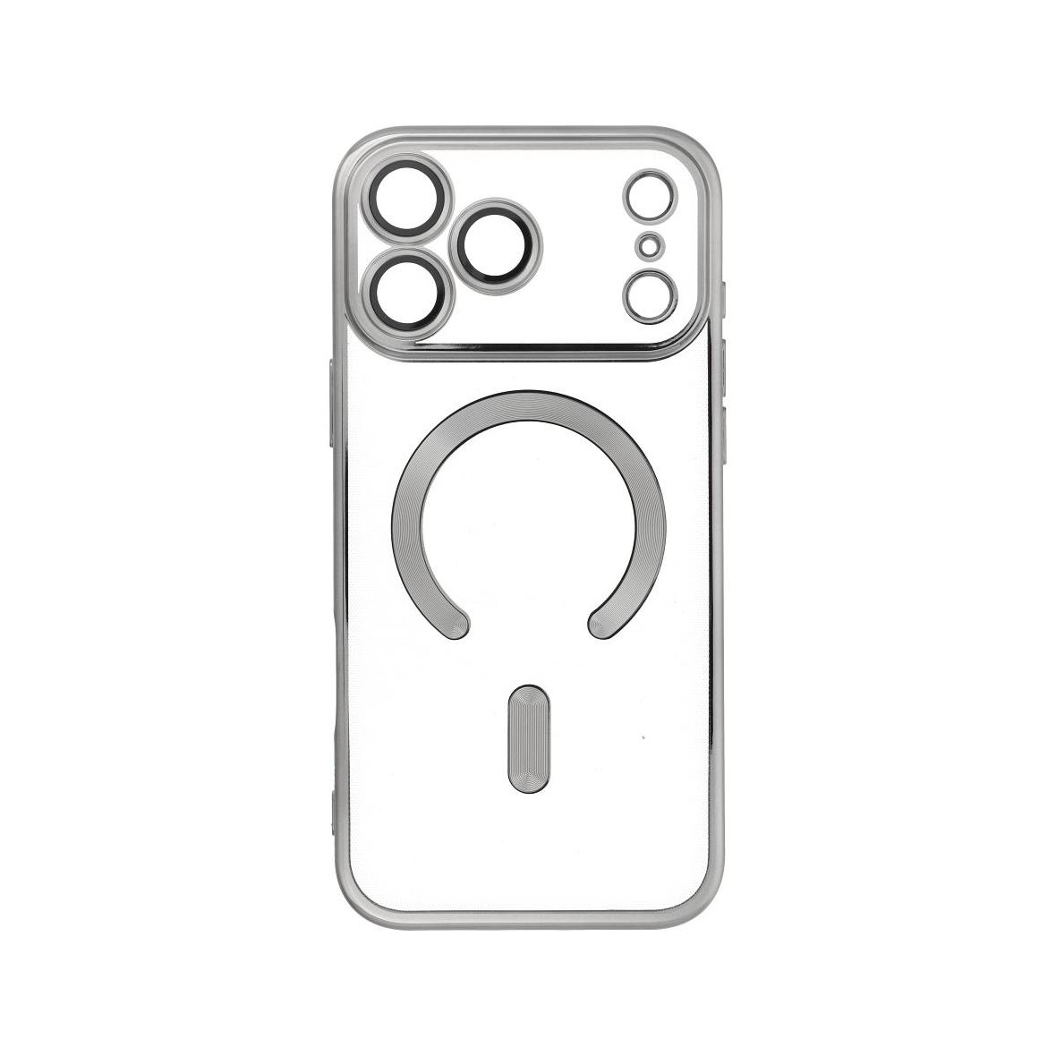 Futerał do iPhone 17 PRO MAX Electro Mag Cover zgodny z MagSafe tytanowy szary