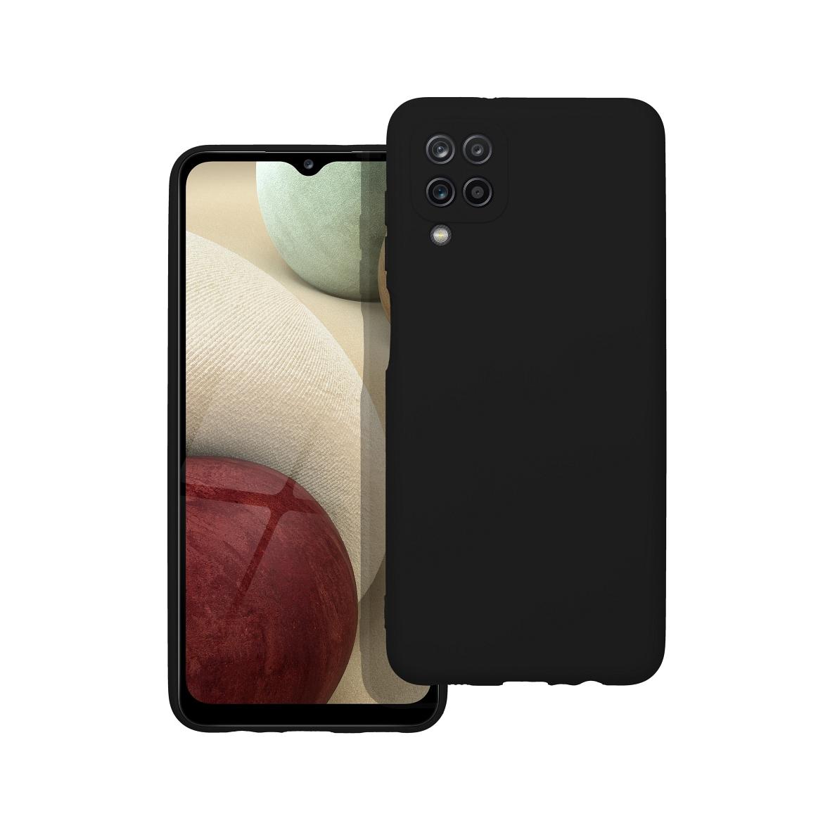 Futerał do Samsung A12 Silicone czarny