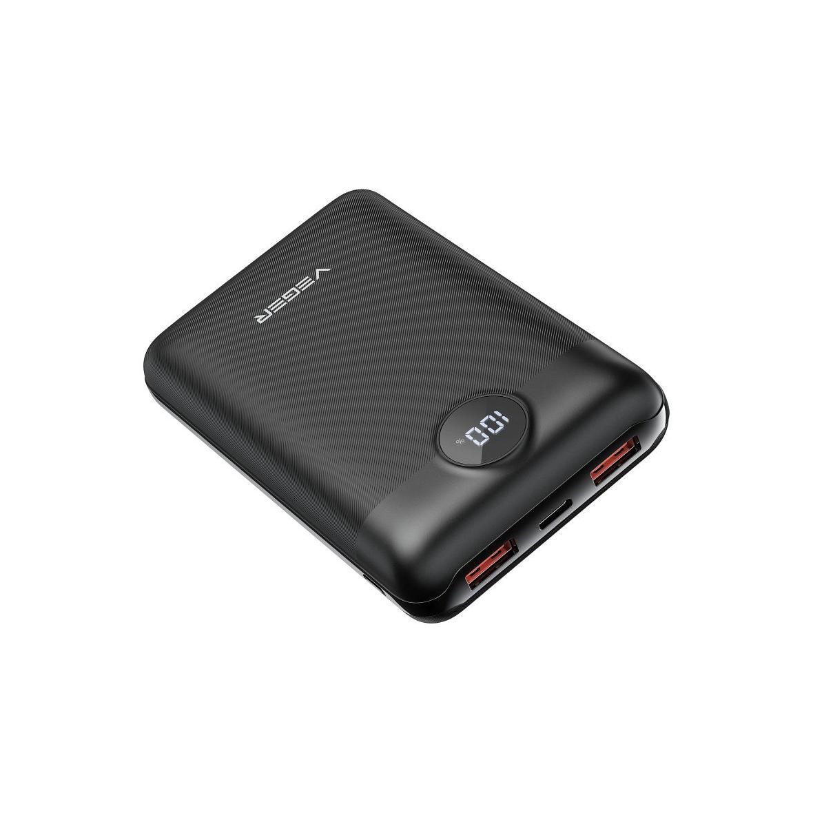 Powerbank Veger S20 (W2053) PD QC3.0 2A 22,5W 20000 mAh czarny 0INT