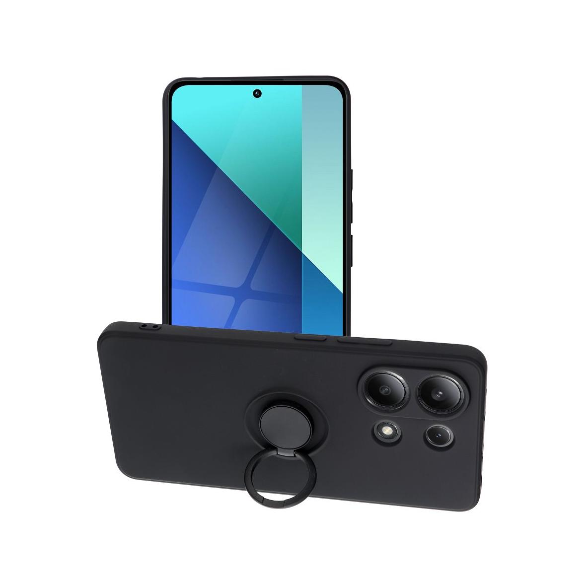 Futerał do Xiaomi Redmi NOTE 13 4G Silicone Ring czarny