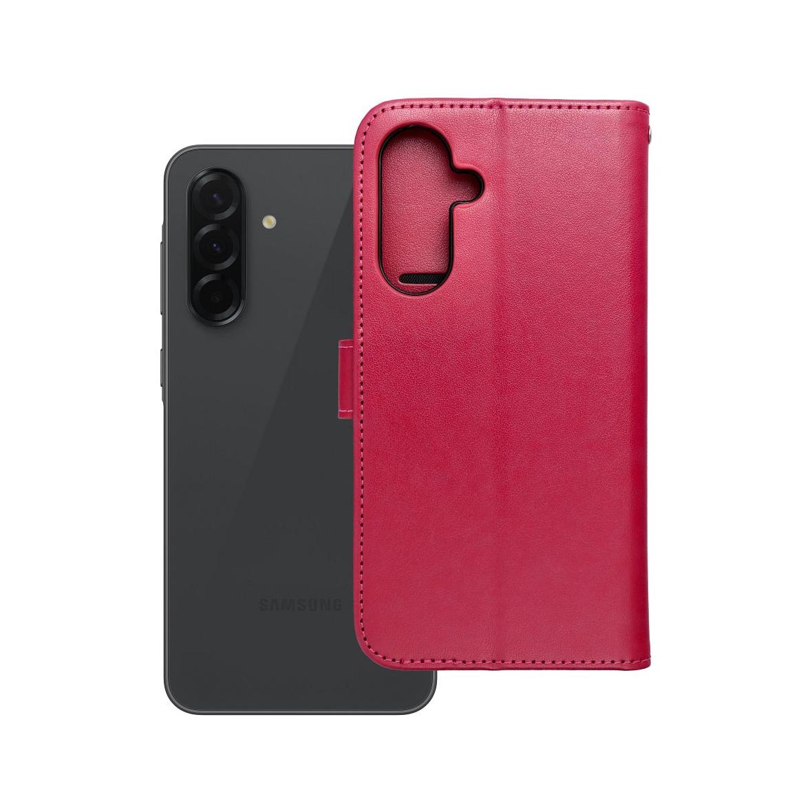 Etui z klapką na Samsung A36 5G Mezzo Book łapacz snów magenta