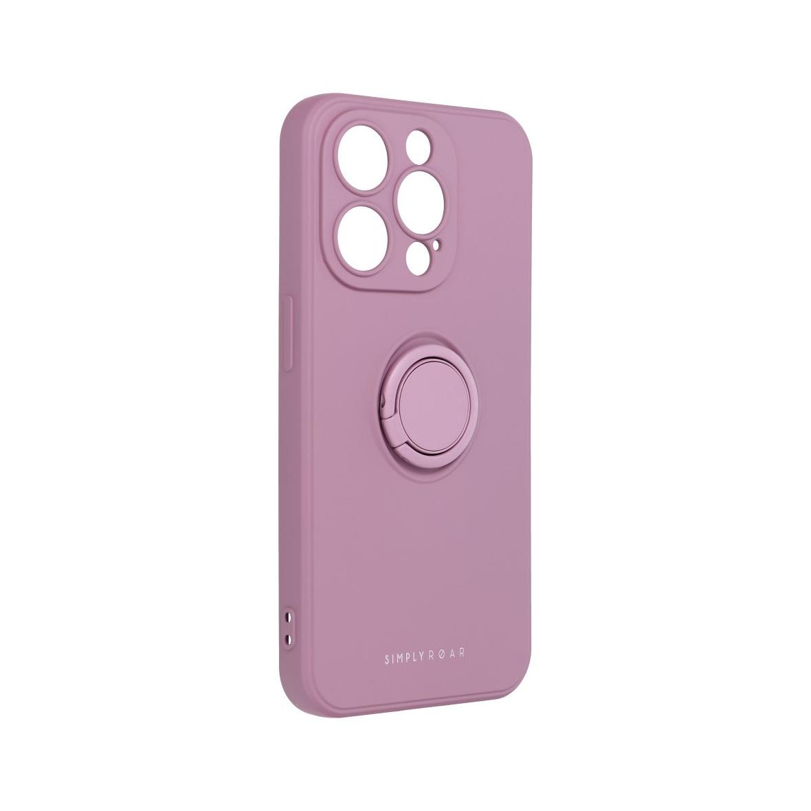 ROAR futerał AMBER CASE do IPHONE 15 Pro Fioletowy