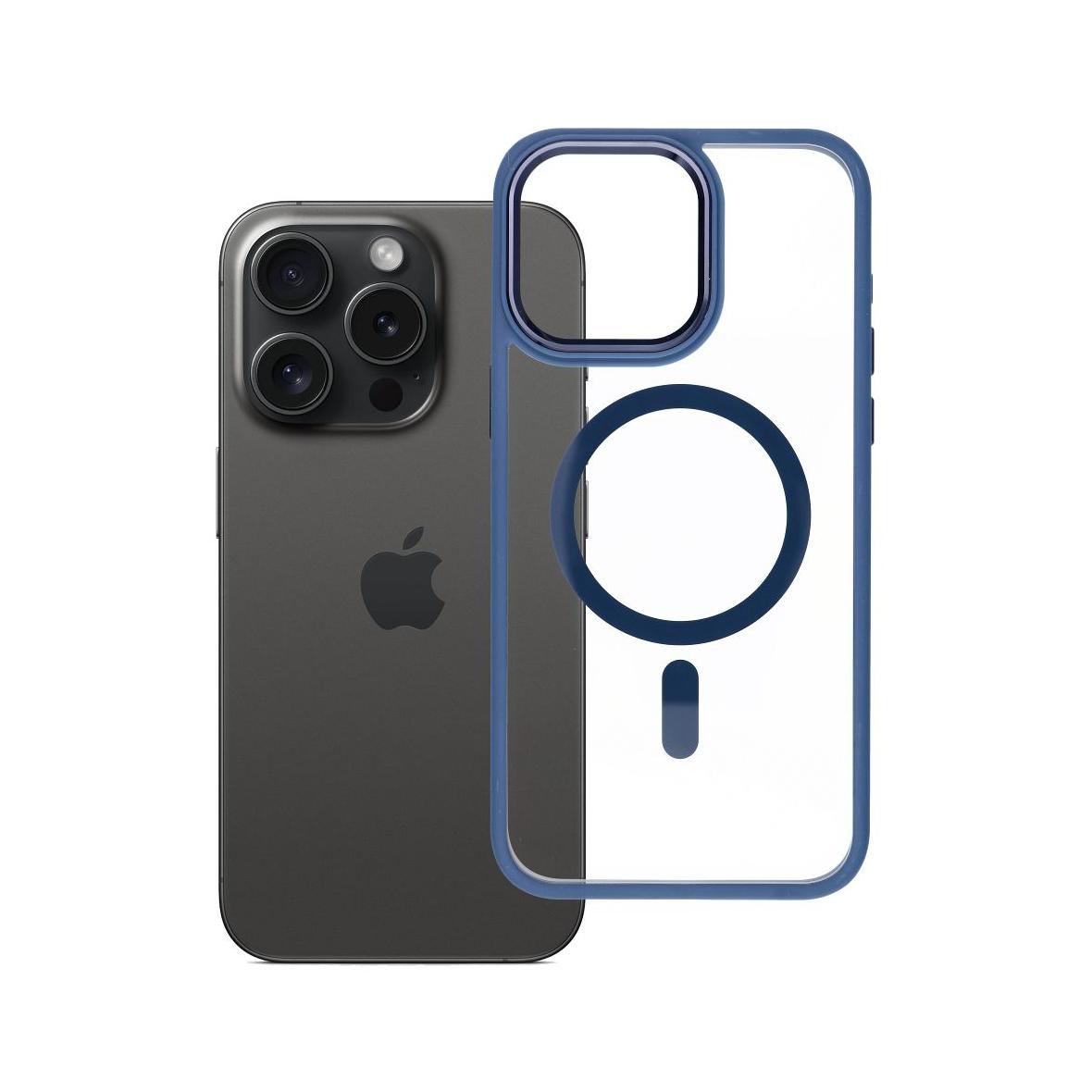 ROAR futerał MAG BUMPER kompatybilny z MagSafe do IPHONE 15 Pro Max niebieski