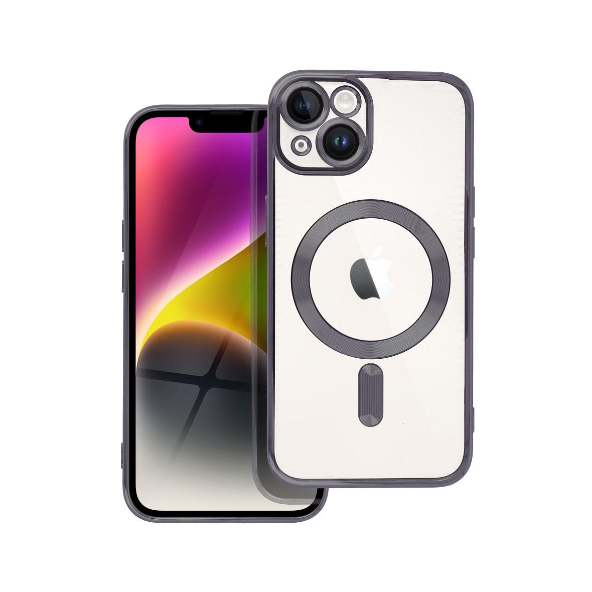 Futerał do iPhone 14 Electro Mag Cover zgodny z MagSafe czarny