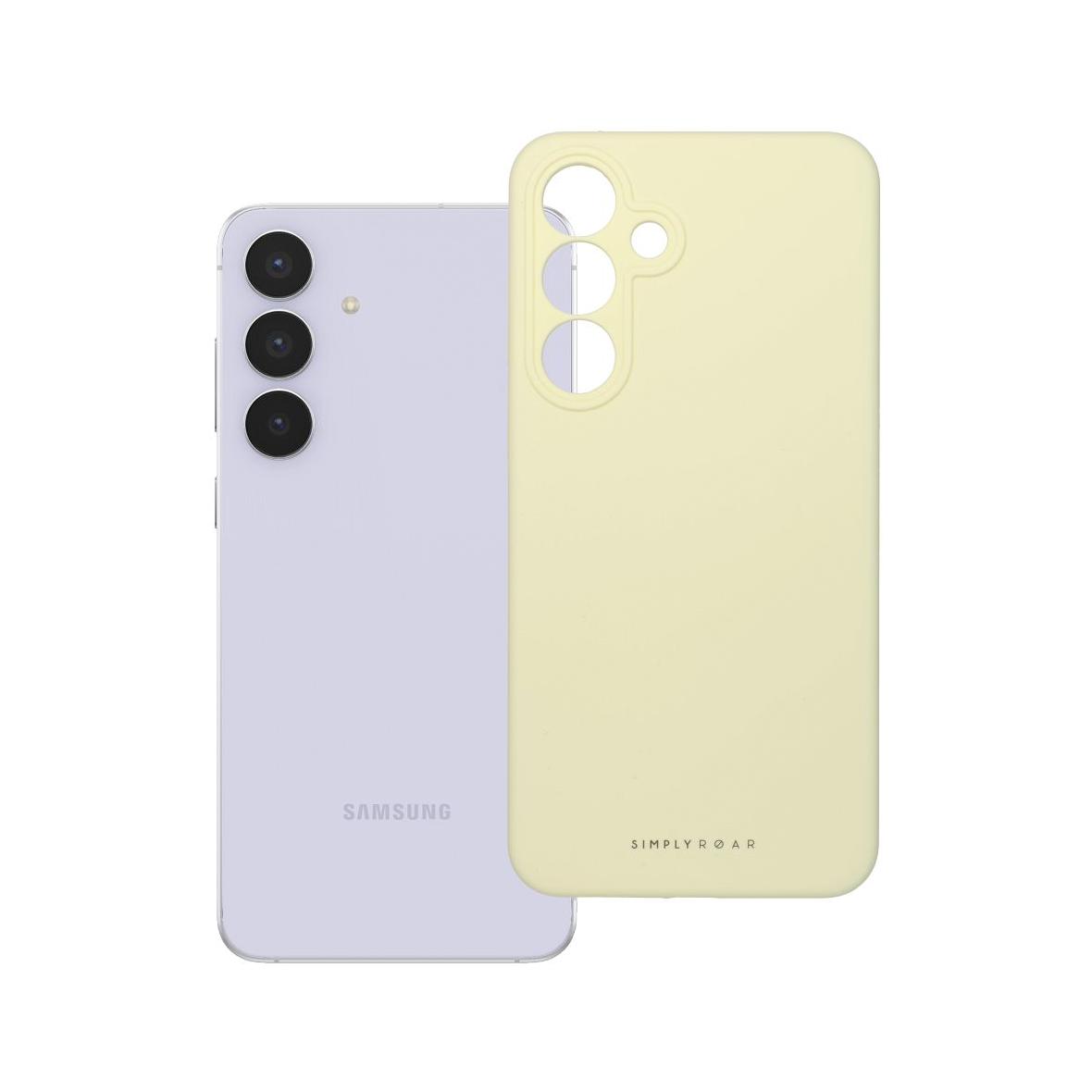 ROAR futerał CLOUD SKIN do SAMSUNG S25 FE Jasnożółty