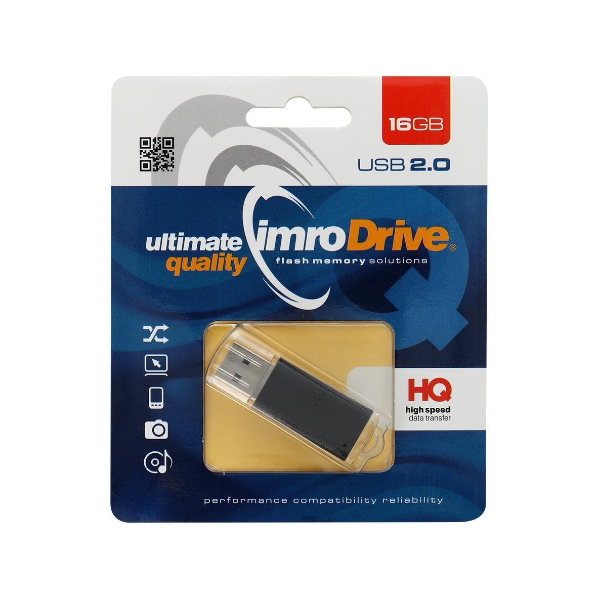 IMRO pendrive BLACK 16GB USB2.0