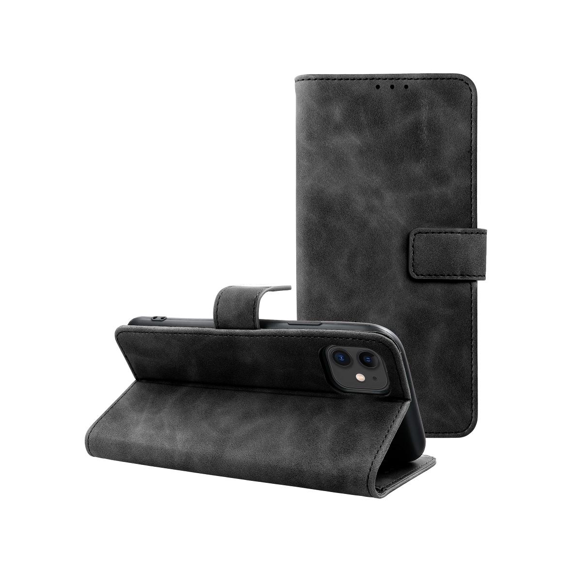 Etui z klapką na iPhone 12 / 12 PRO Tender Book czarne