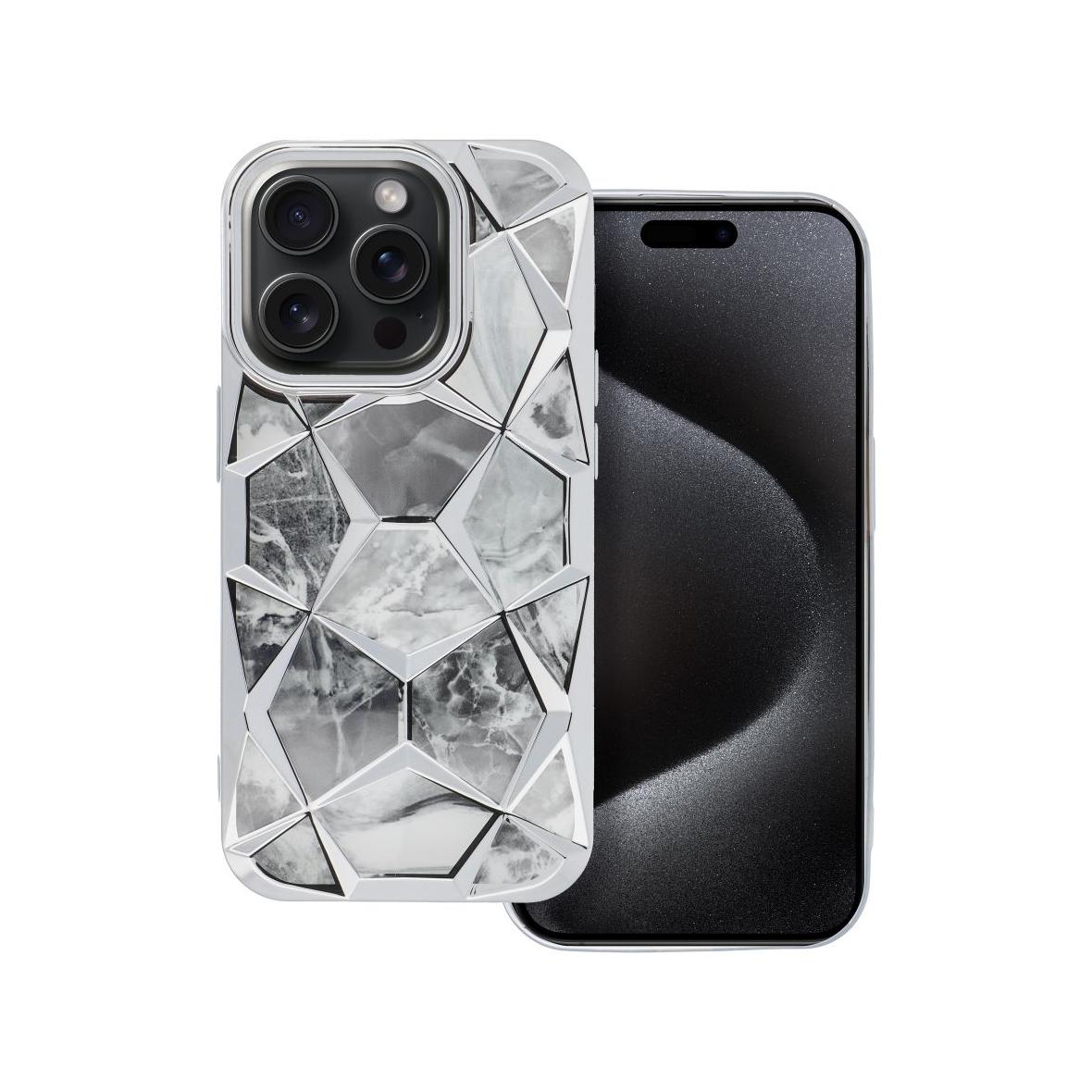 Futerał do iPhone 13 PRO Twinki srebrny