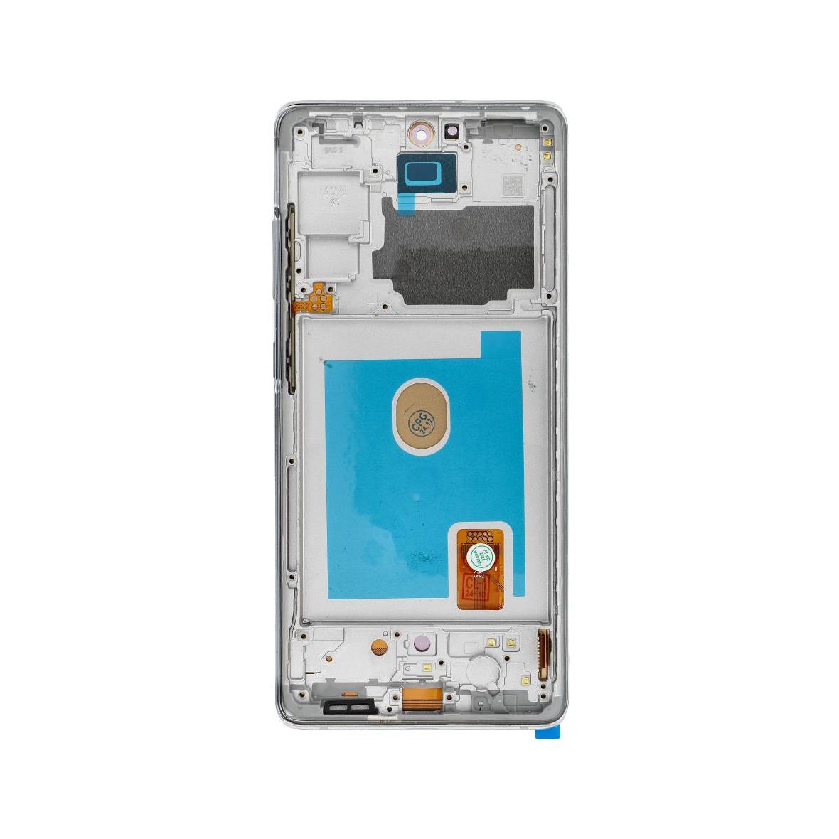 FixCell wyświetlacz LCD do SAMSUNG S20 FE OLED z ramką biały