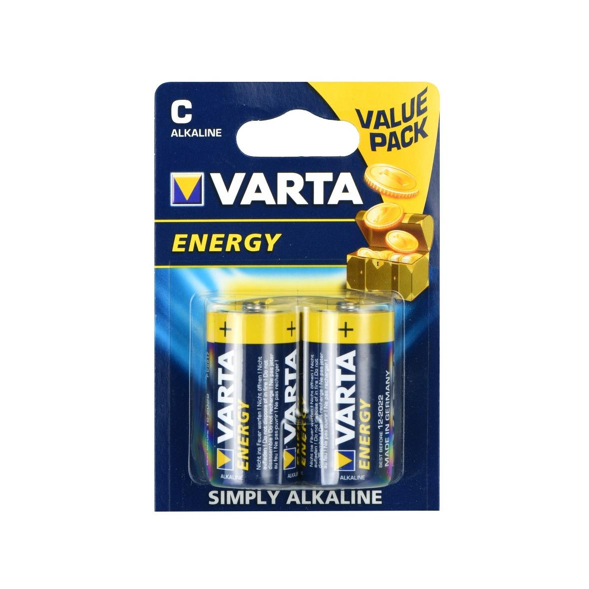 VARTA bateria alkaliczna R14 (Typ C) Superlife 2 szt