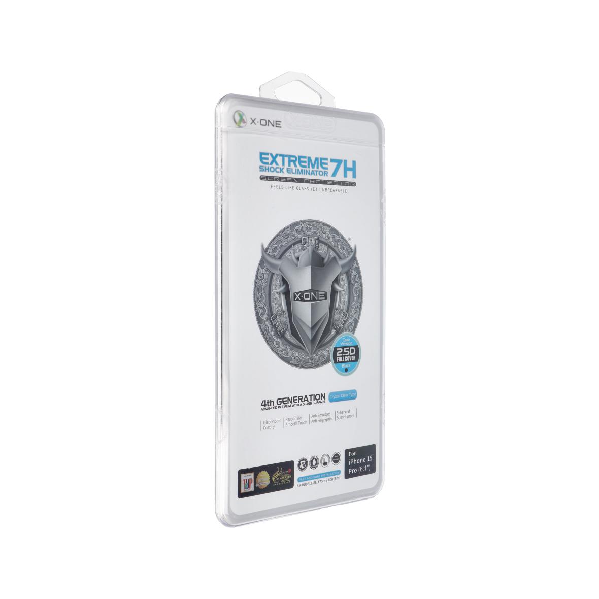 Protektor LCD X-ONE Extreme Shock Eliminator 4th gen. - do iPhone 15 Pro