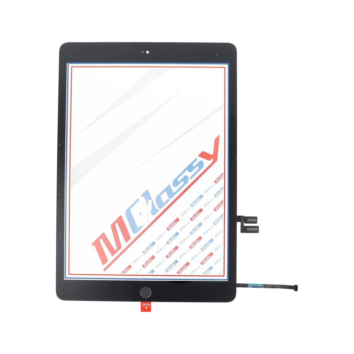 MUSTTBY Ekran dotykowy + taśma klejąca + Home do iPAD 7 (czarny)