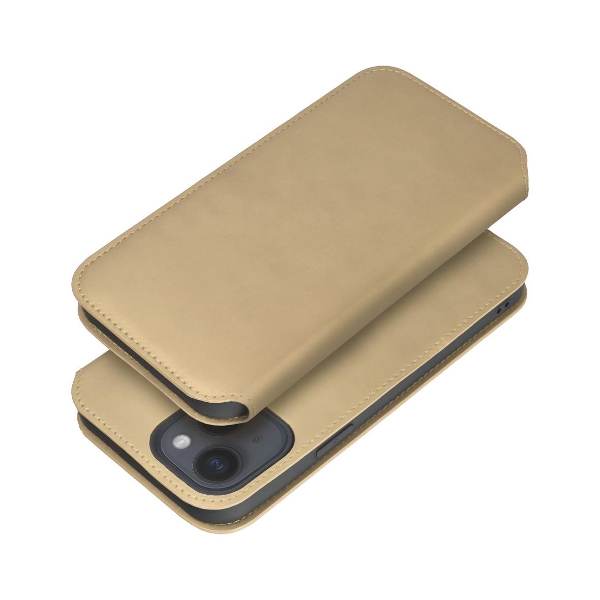 Etui z klapką na iPhone 17 PRO MAX Dual Pocket Book złote