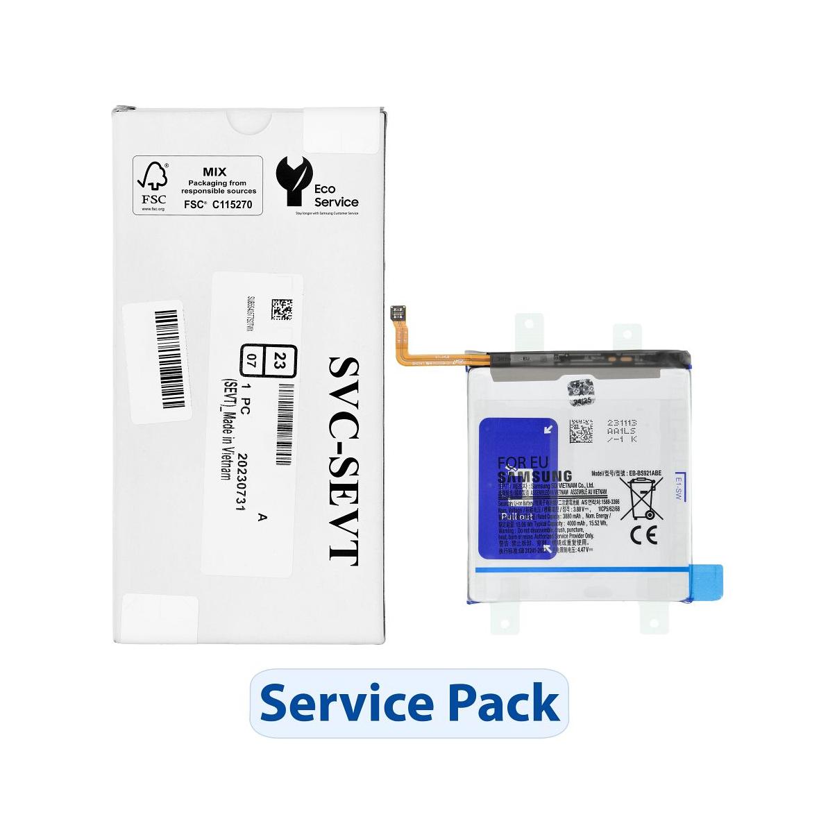 ServicePack Bateria EB-BS921ABE do SAMSUNG S24 S921B GH82-33290A