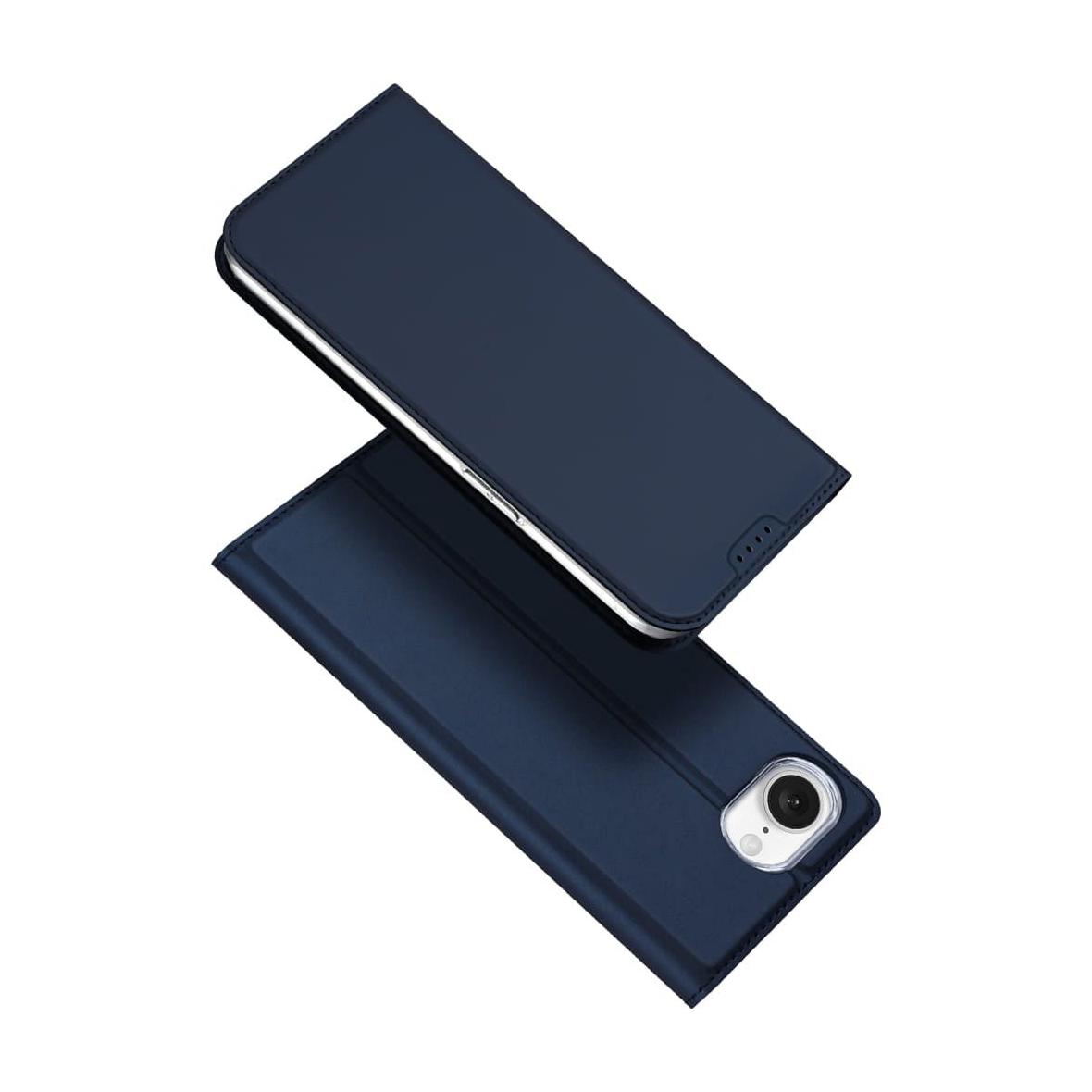 DUX DUCIS kabura SKIN PRO do IPHONE 16e (SE 4 2025) / 17e niebieska